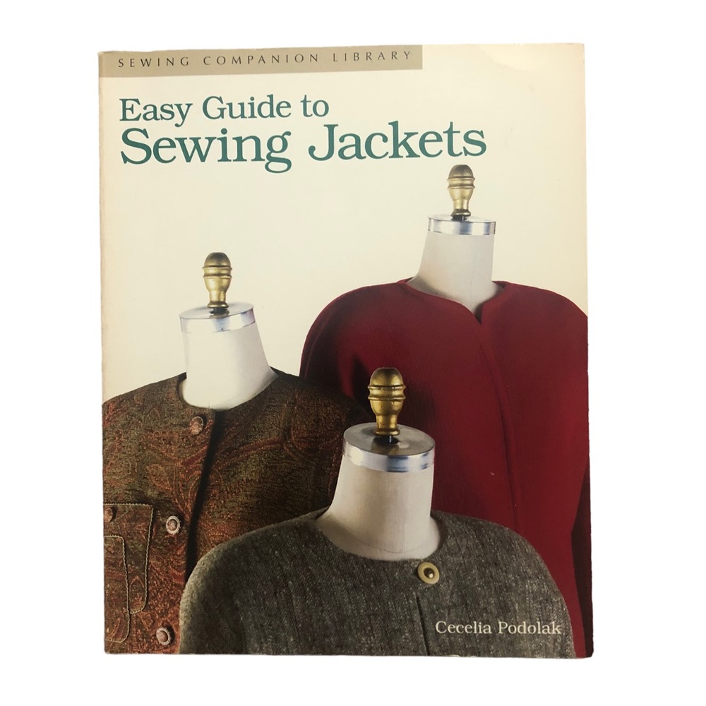 Easy Guide to Sewing Jackets Vintage Book by Cecilia Podolak